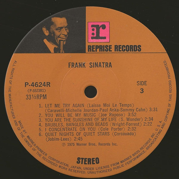 Frank Sinatra - Frank Sinatra (2xVinyl, LP, Compilation, Reissue) Near Mint (NM or M-) / Very Good (VG)