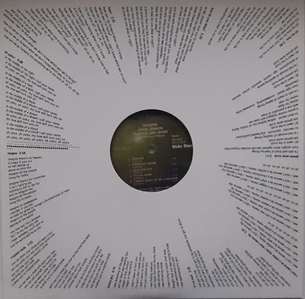 John Lennon - Imagine (Vinyl, LP, Album, Limited Edition, Reissue, Remastered) Very Good Plus (VG+) / Near Mint (NM or M-)