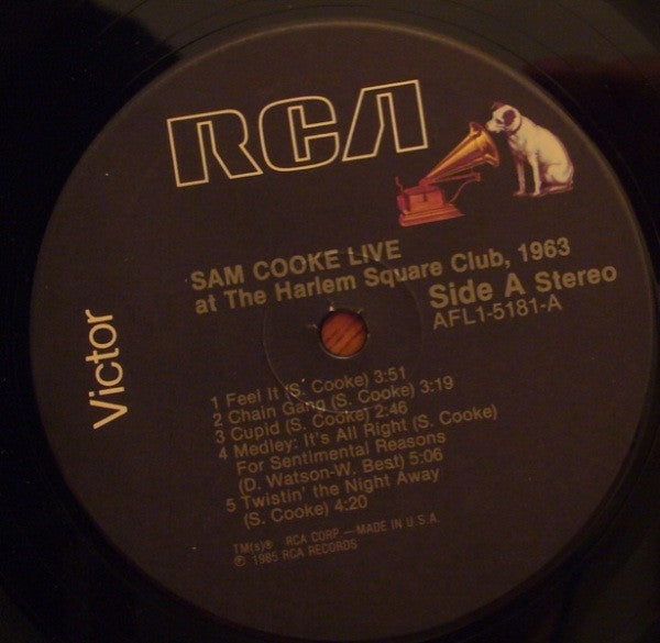 Sam Cooke - Live At The Harlem Square Club, 1963 (Vinyl, LP, Album, Stereo) Mint (M) / Mint (M)