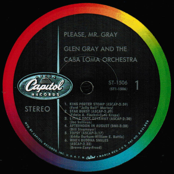 Glen Gray & The Casa Loma Orchestra - Please, Mr. Gray... (Vinyl, LP, Album, Stereo) Very Good (VG) / Good Plus (G+)