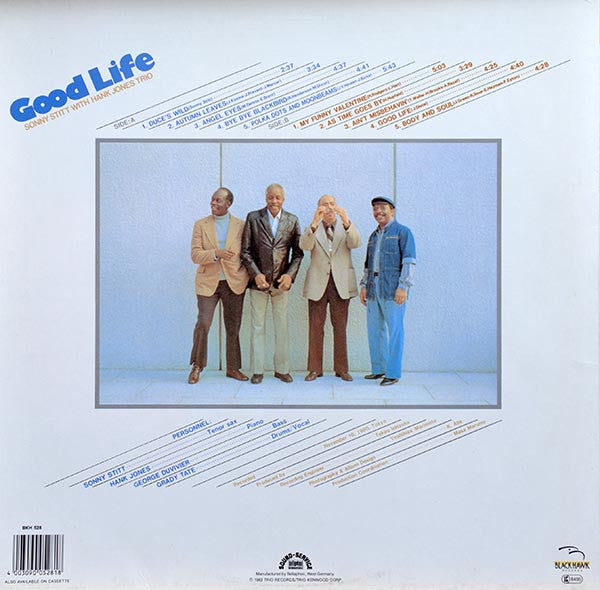 Sonny Stitt - Good Life (Vinyl, LP, Album) Very Good Plus (VG+) / Very Good Plus (VG+)