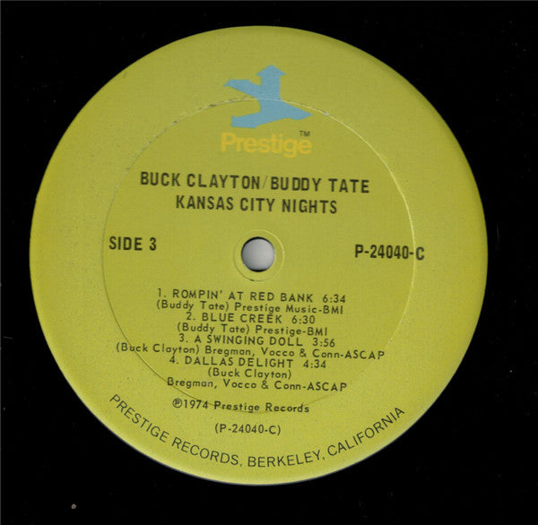 Buck Clayton - Kansas City Nights (2xVinyl, LP, Compilation) Very Good (VG) / Very Good (VG)