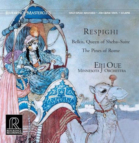 Eiji Oue - Belkis, Queen Of Sheba Suite / The Pines Of Rome (Vinyl, LP, Album) Near Mint (NM or M-) / Very Good Plus (VG+)