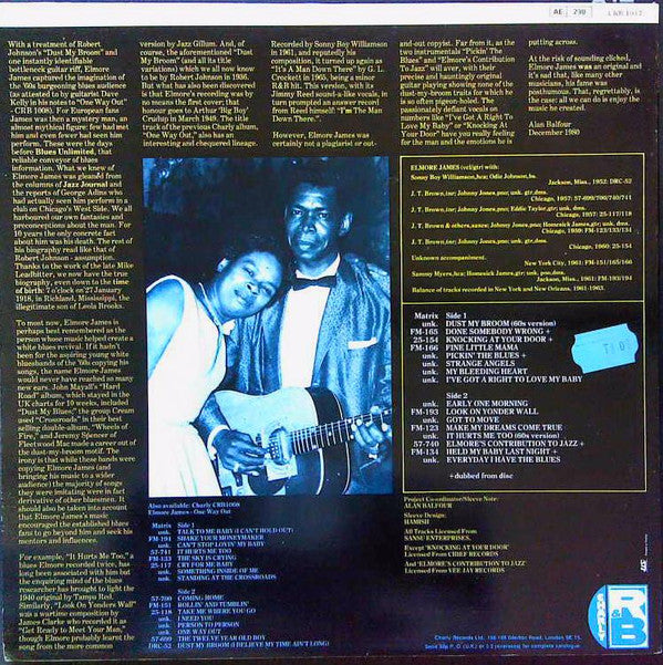 Elmore James - Got To Move (Vinyl, LP, Compilation) Very Good Plus (VG+) / Very Good (VG)