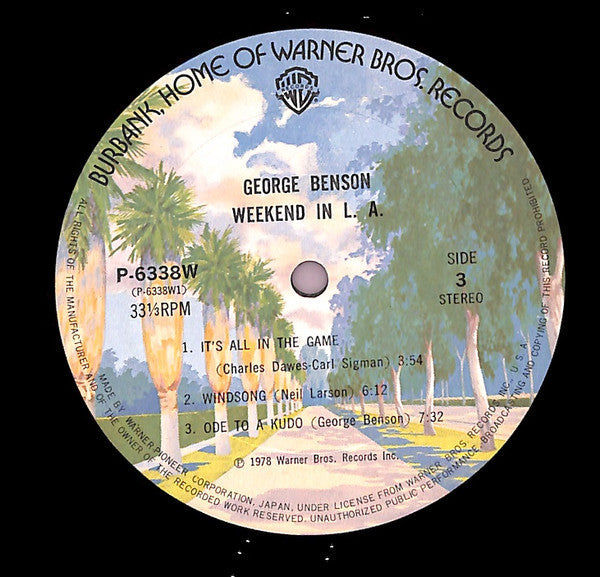 George Benson - Weekend In L.A. (Vinyl, LP, Album)