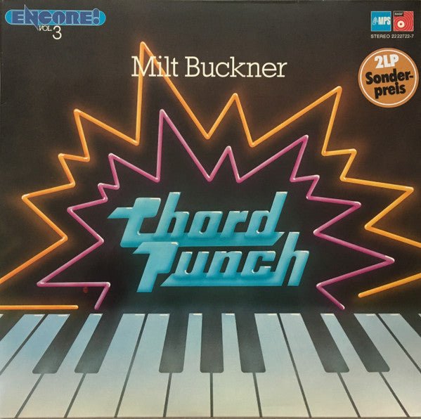 Milt Buckner - Chordpunch (2xVinyl, LP, Album, Compilation, Stereo) Very Good Plus (VG+) / Very Good Plus (VG+)