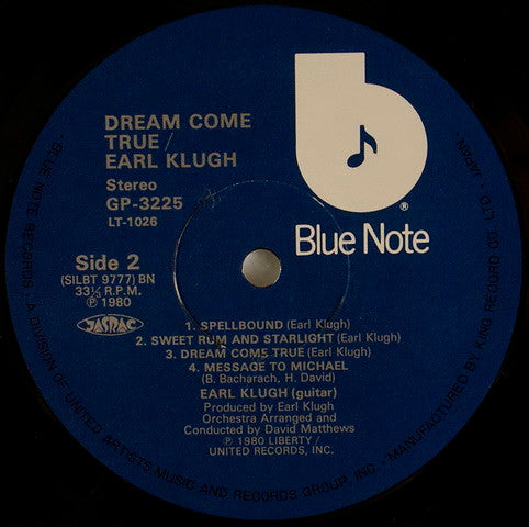 Earl Klugh - Dream Come True (Vinyl, LP, Album)