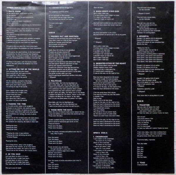 Cream (2) - Wheels Of Fire (Vinyl, LP, Album, Reissue)