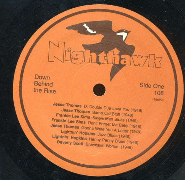 Various - Down Behind The Rise 1947-1953 (Vinyl, LP, Compilation, Mono) Very Good Plus (VG+) / Very Good Plus (VG+)