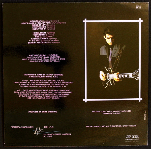 Chris Spedding - Enemy Within (Vinyl, LP, Album) Near Mint (NM or M-) / Near Mint (NM or M-)