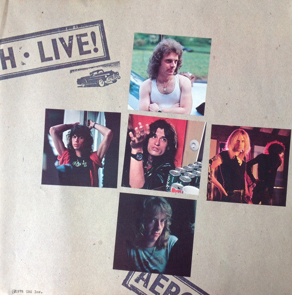Aerosmith - Live! Bootleg = ライヴ・ブートレッグ (Vinyl, LP, Album, Stereo)