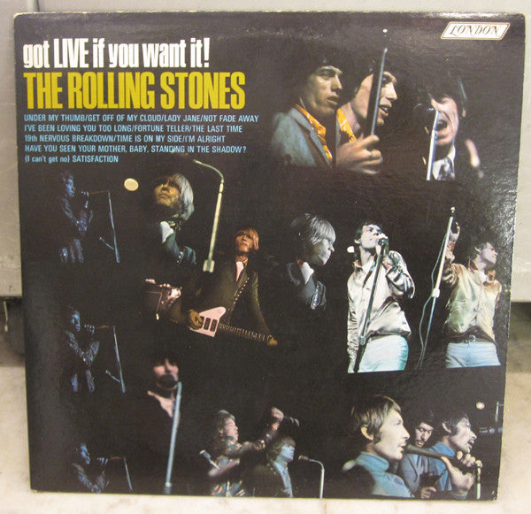 The Rolling Stones - Got Live If You Want It! (Vinyl, LP, Album, Stereo, Reissue, Remastered) Very Good Plus (VG+) / Very Good Plus (VG+)