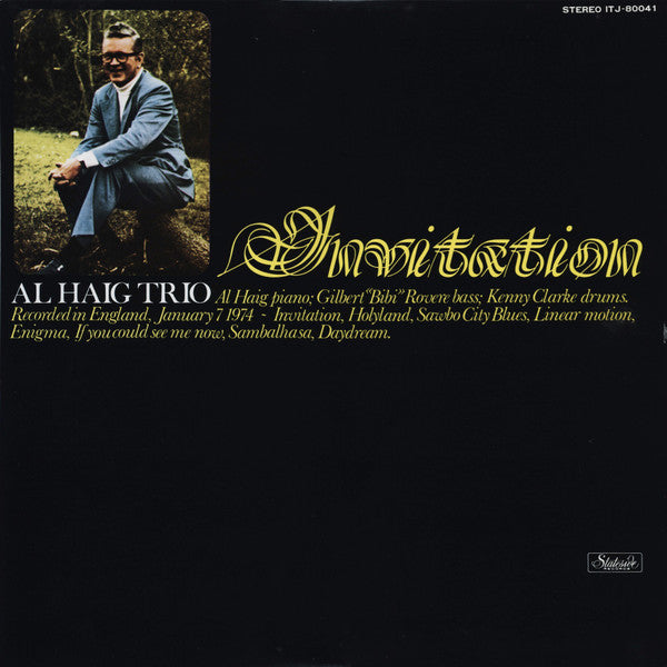 Al Haig Trio - Invitation (Vinyl, LP, Album)