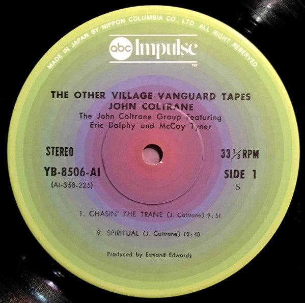John Coltrane - The Other Village Vanguard Tapes (2xVinyl, LP, Album) Near Mint (NM or M-) / Very Good Plus (VG+)