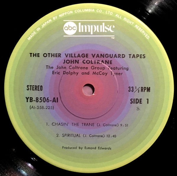 John Coltrane - The Other Village Vanguard Tapes (Vinyl, LP, Album)