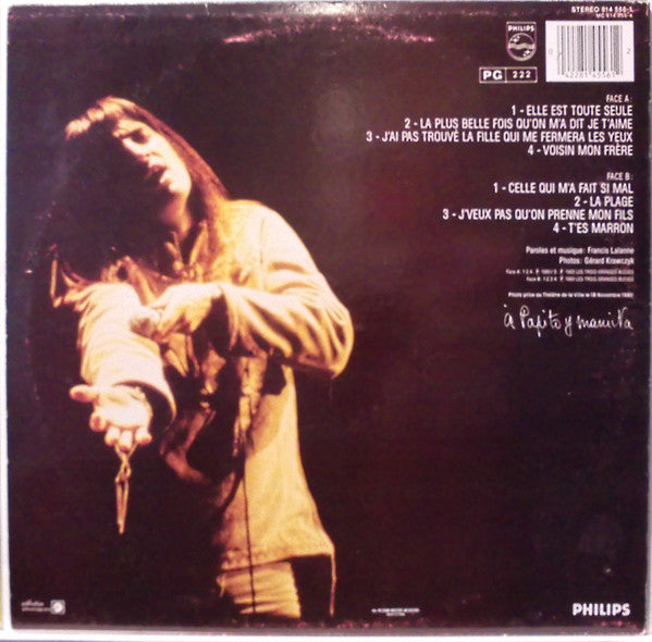 Francis Lalanne - Francis Lalanne (Vinyl, LP, Album, Reissue, Stereo)