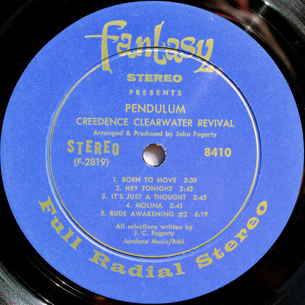 Creedence Clearwater Revival - Pendulum (Vinyl, LP, Album, Stereo) Good Plus (G+) / Fair (F)