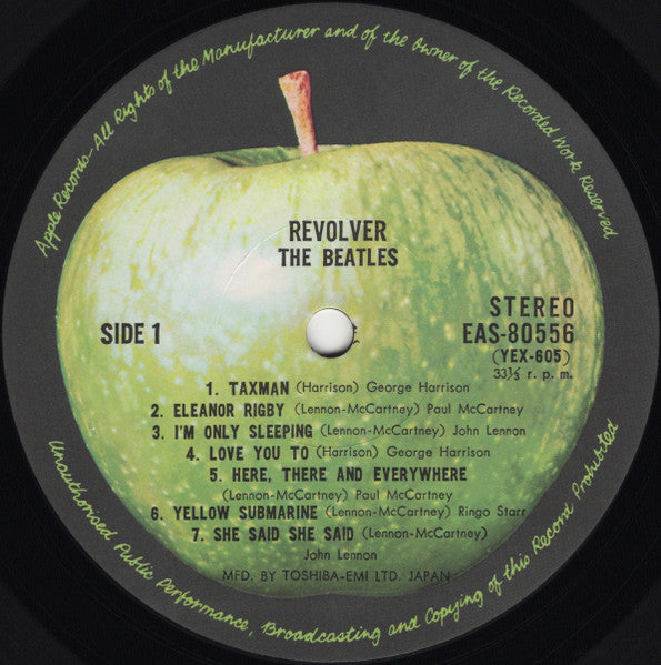 The Beatles - Revolver = リボルバー (Vinyl, LP, Album, Reissue, Stereo)