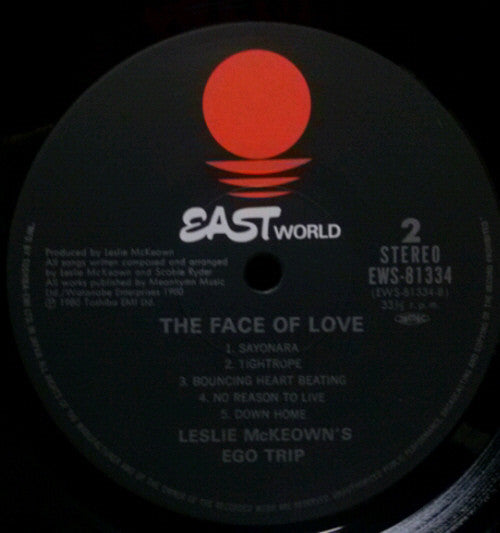 Les McKeown - The Face Of Love (Vinyl, LP, Album)