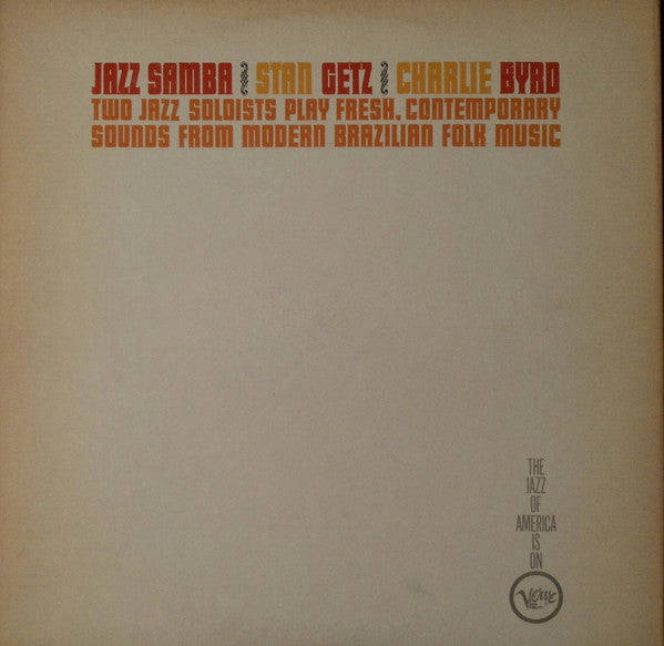 Stan Getz - Jazz Samba (Vinyl, LP, Album, Reissue, Stereo) Good Plus (G+) / Very Good (VG)