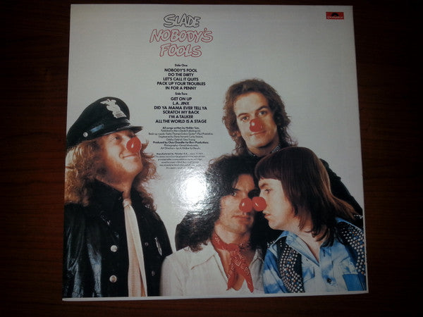 Slade - Nobody's Fools (Vinyl, LP, Album, Promo) Good Plus (G+) / Very Good (VG)
