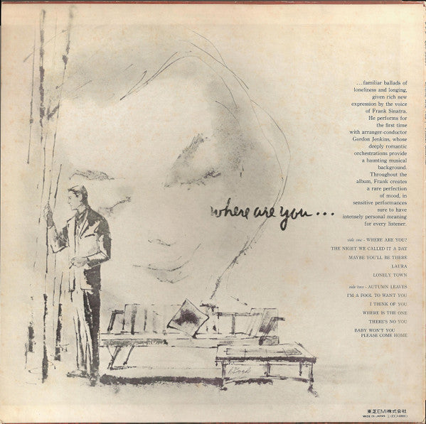 Frank Sinatra - Where Are You? (Vinyl, LP, Album, Reissue, Stereo) Very Good (VG) / Very Good (VG)