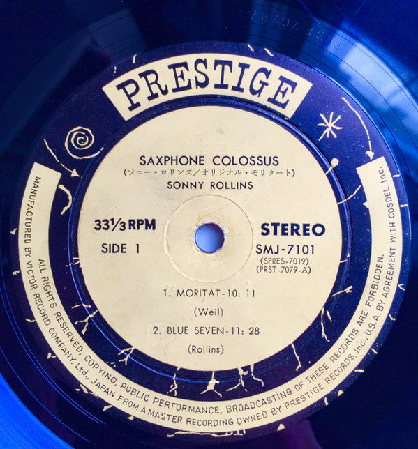 Sonny Rollins - Original Saxophone Colossus (Vinyl, LP, Album, Reis...