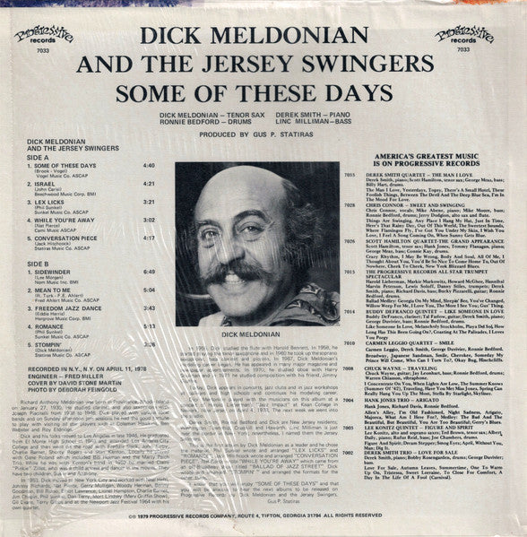 Dick Meldonian - Some Of These Days (Vinyl, LP, Album) Very Good (VG) / Very Good (VG)