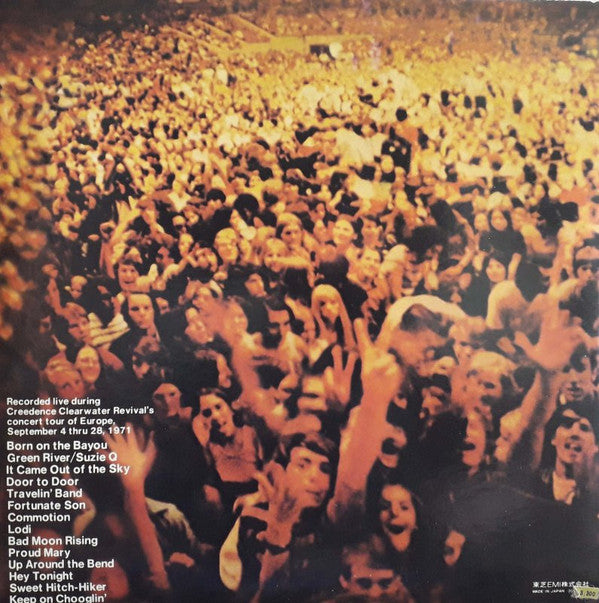 Creedence Clearwater Revival - Live In Europe (Vinyl, LP, Album, St...
