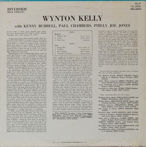 Wynton Kelly - Whisper Not (Vinyl, LP, Album, Reissue, Mono)
