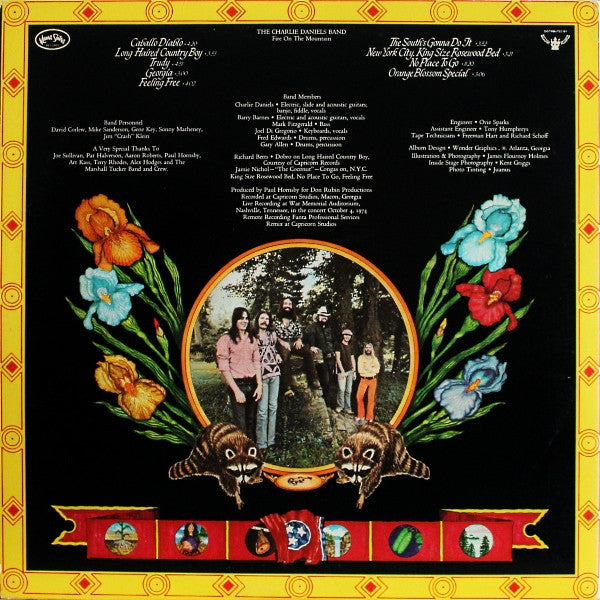 The Charlie Daniels Band - Fire On The Mountain (Vinyl, LP, Album) Good Plus (G+) / Very Good Plus (VG+)