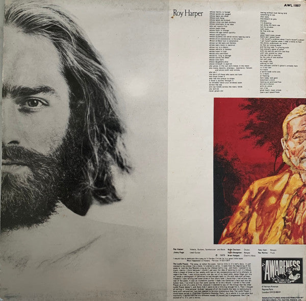Roy Harper - Lifemask (Vinyl, LP, Album, Reissue, Stereo) Very Good (VG) / Very Good Plus (VG+)