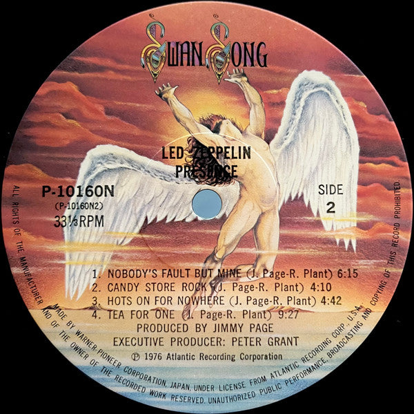 Led Zeppelin - Presence = プレゼンス (Vinyl, LP, Album)