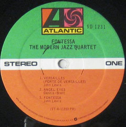 The Modern Jazz Quartet - Fontessa (Vinyl, LP, Album, Repress, Stereo) Very Good (VG) / Very Good (VG)