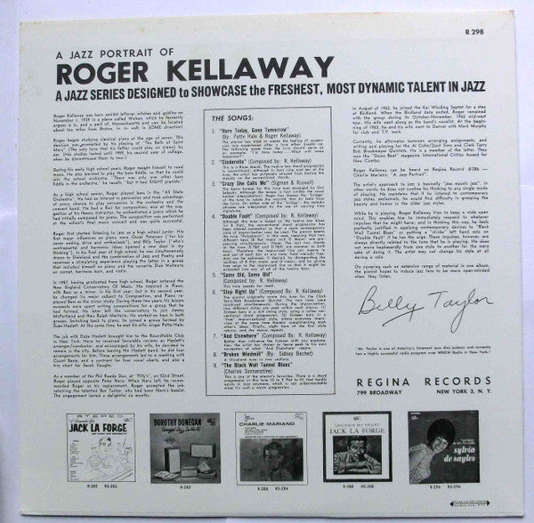 Roger Kellaway - A Jazz Portrait Of Roger Kellaway (Vinyl, LP, Album, Limited Edition, Reissue) Very Good Plus (VG+) / Very Good Plus (VG+)