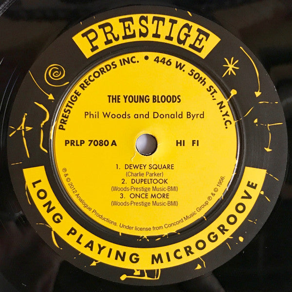 Phil Woods - The Young Bloods (Vinyl, LP, Album, Mono, Reissue, Limited Edition) Very Good Plus (VG+) / Near Mint (NM or M-)