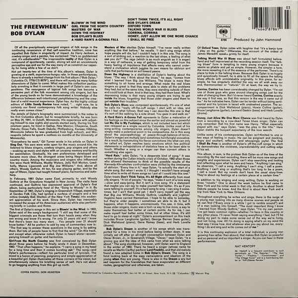 Bob Dylan - The Freewheelin' Bob Dylan (Vinyl, LP, Album, Reissue, ...