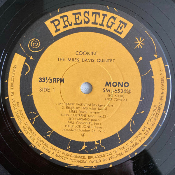 The Miles Davis Quintet - Cookin' With The Miles Davis Quintet (Vin...