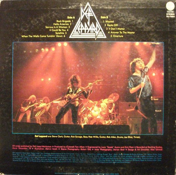 Def Leppard - On Through The Night (Vinyl, LP, Album)
