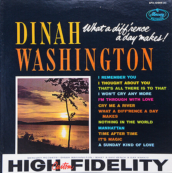 Dinah Washington - What A Diff'rence A Day Makes! (Vinyl, LP, Album...