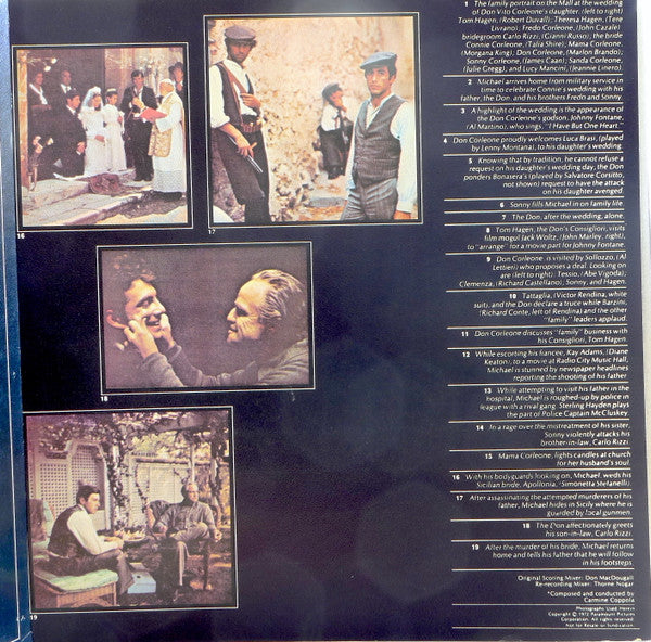 Nino Rota - The Godfather (Original Soundtrack Recording) (Vinyl, L...