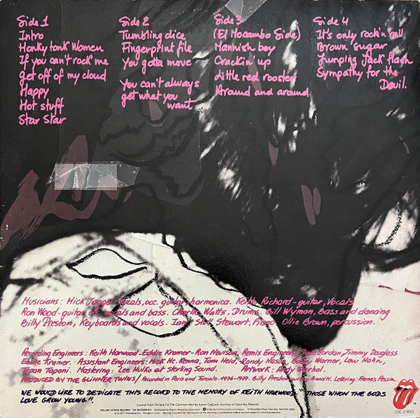 The Rolling Stones - Love You Live (2xVinyl, LP, Album, Stereo) Near Mint (NM or M-) / Very Good Plus (VG+)