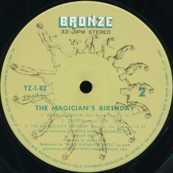 Uriah Heep - The Magician's Birthday (Vinyl, LP, Album, Stereo)