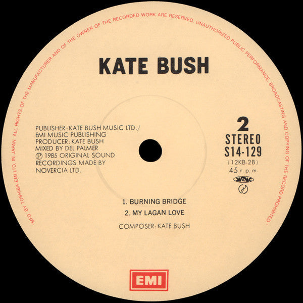 Kate Bush - Cloudbusting (Vinyl, 12", Single) Near Mint (NM or M-) / Very Good Plus (VG+)