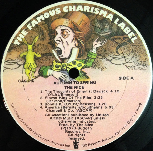 The Nice - Autumn To Spring (Vinyl, LP, Album, Compilation) Very Good (VG) / Very Good (VG)