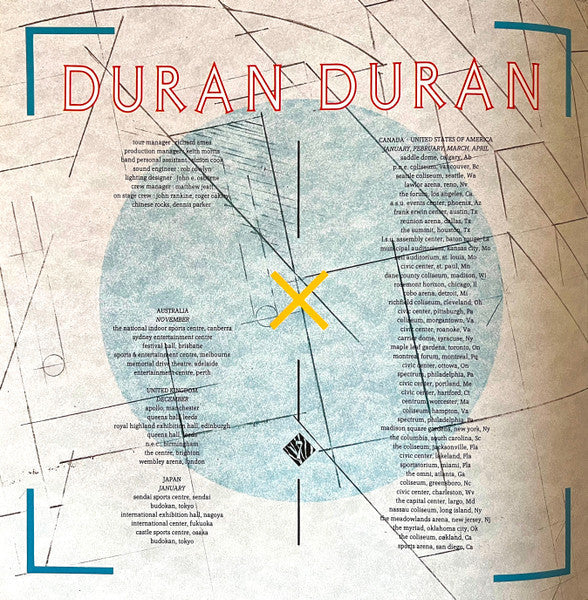 Duran Duran - Arena (Vinyl, LP, Album, Stereo)