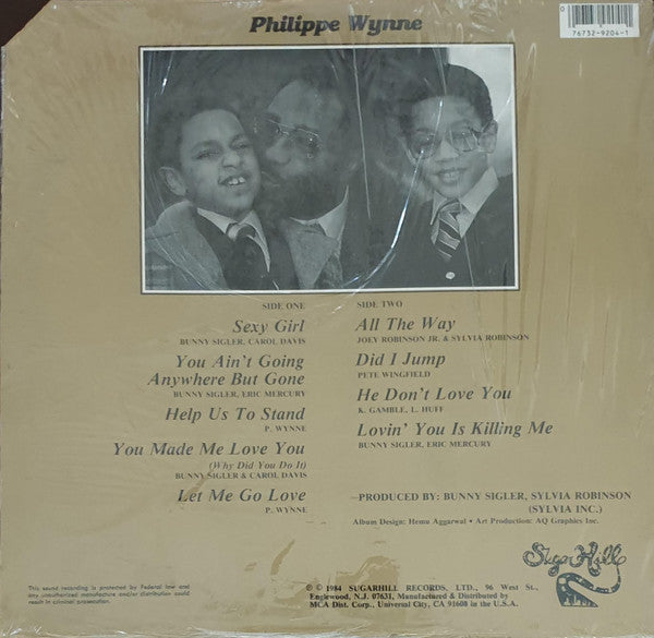 Philippe Wynne - Philippe Wynne (Vinyl, LP, Album) Very Good (VG) / Good Plus (G+)