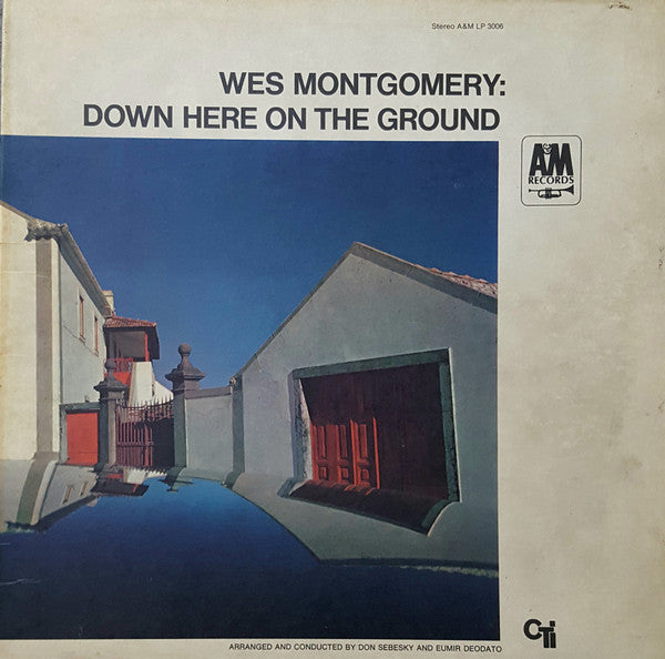 Wes Montgomery - Down Here On The Ground (Vinyl, LP, Album, Reissue, Stereo) Very Good (VG) / Very Good (VG)