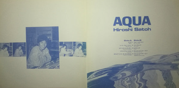 Hiroshi Sato - Aqua (Vinyl, LP, Album, Promo) Near Mint (NM or M-) / Very Good Plus (VG+)