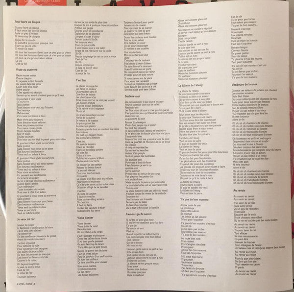 Daniel Balavoine - Vendeurs De Larmes (Vinyl, LP, Album, Promo) Very Good (VG) / Very Good (VG)
